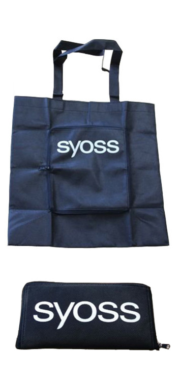 Folded non-woven bag
